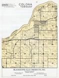 Colona Township, Cleveland, Green Rock, Henry County 1955c